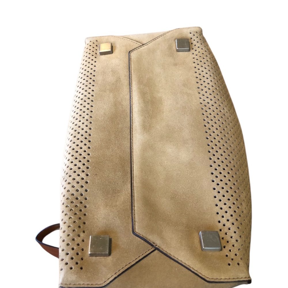 Michael Kors Perforated Tote in Tan and Brown Leather. Good/great condition. - Picture 10 of 16